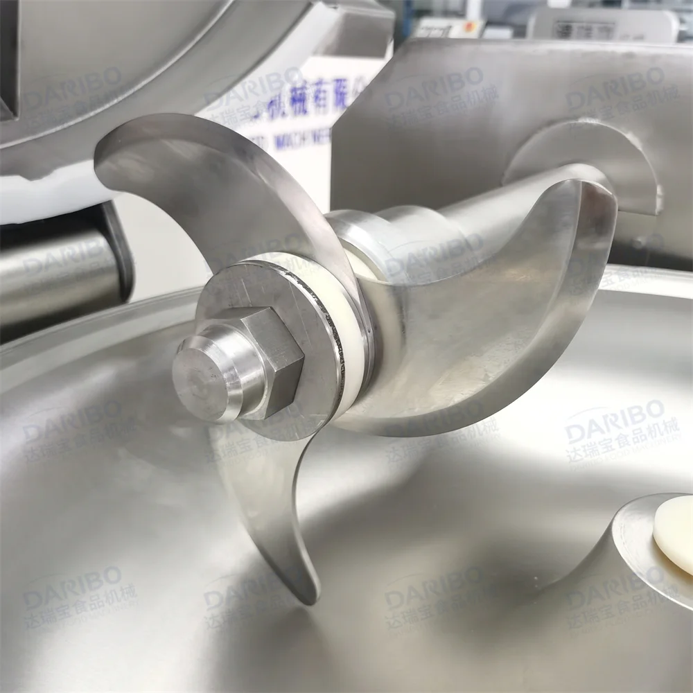 Industrial Automatic Meat Bowl Chopper  Horizontal Cutter Machine Beef Cutting Grind