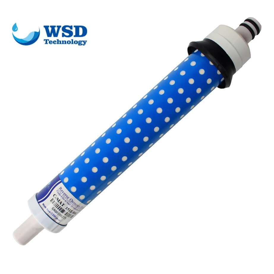 WSD производство Китай 1512-50 высокое качество 50 Filmtec 50GPD Обратноосмотические мембранные элементы детали фильтра для воды