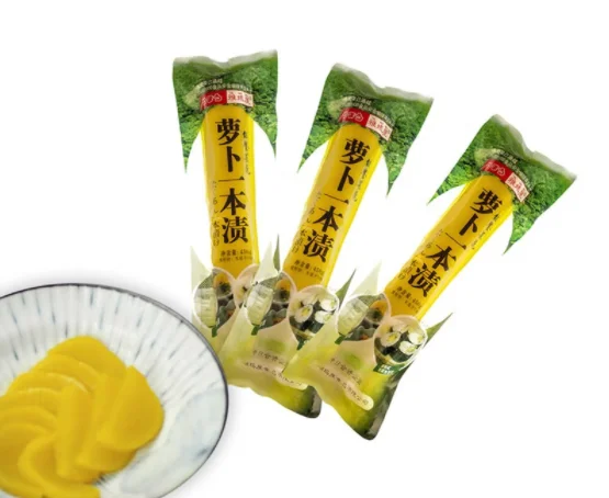 hot sale korean yellow pickled radish sushi takuan