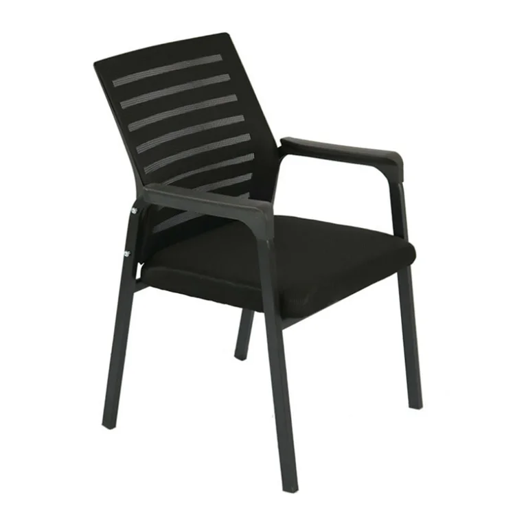 Hot sale office visitor waiting guest chair without wheels