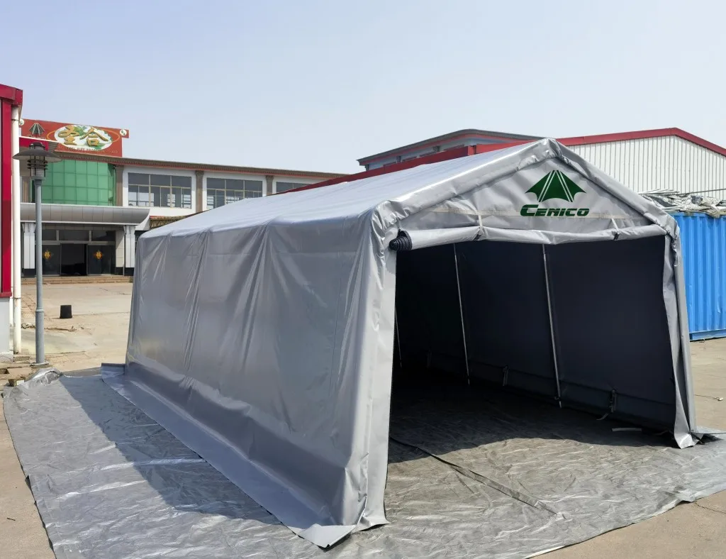 Classic House Style Portable Car Shelter