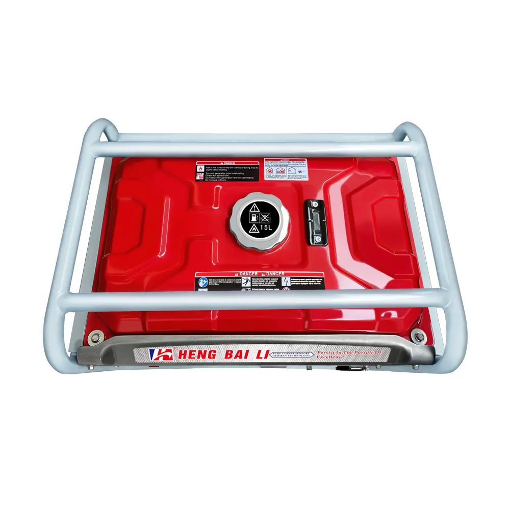 Chongqing Factory Direct Sale 220V 2KW Red Type Gasoline Generator