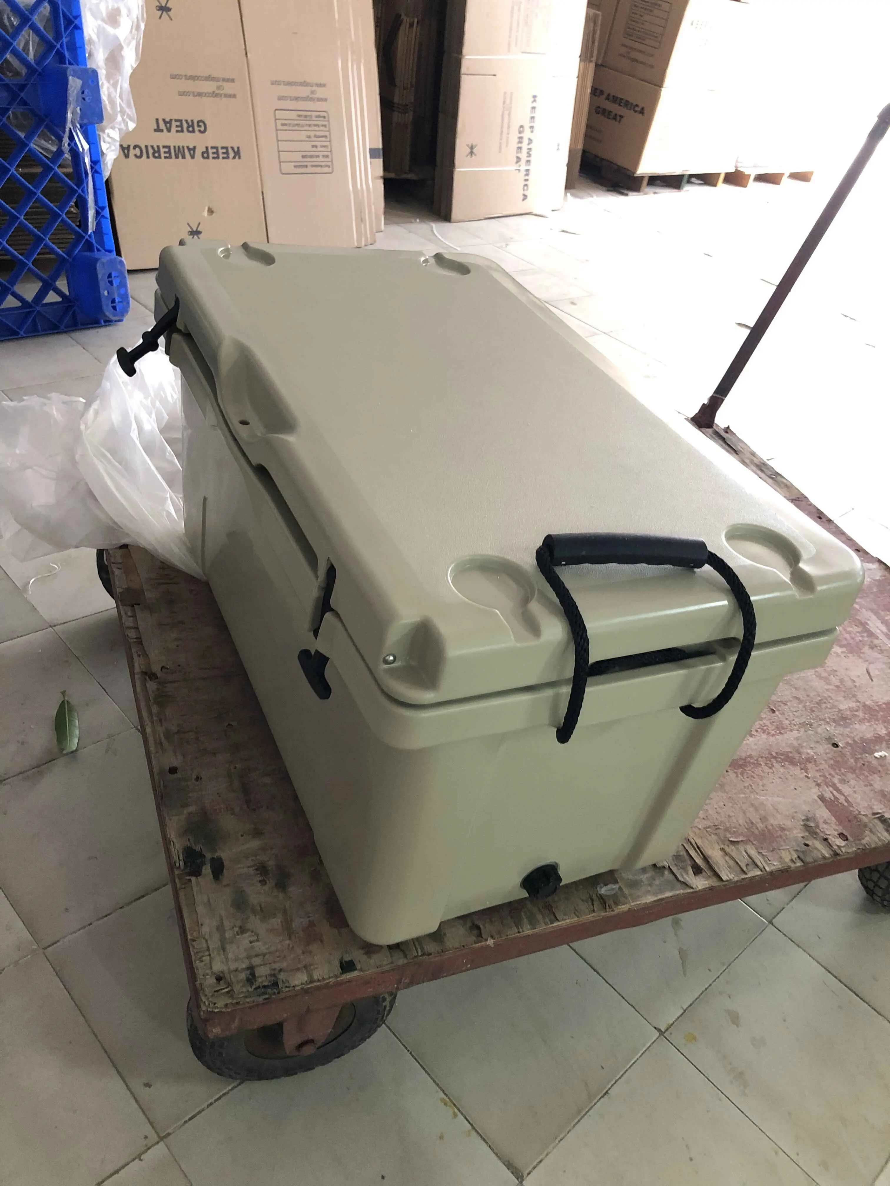 4WD другие автозапчасти 15л 16QT прочная жесткая цветная коробка для холодильника ледяной комод AH15 Кемпинг Рыбалка 4x4