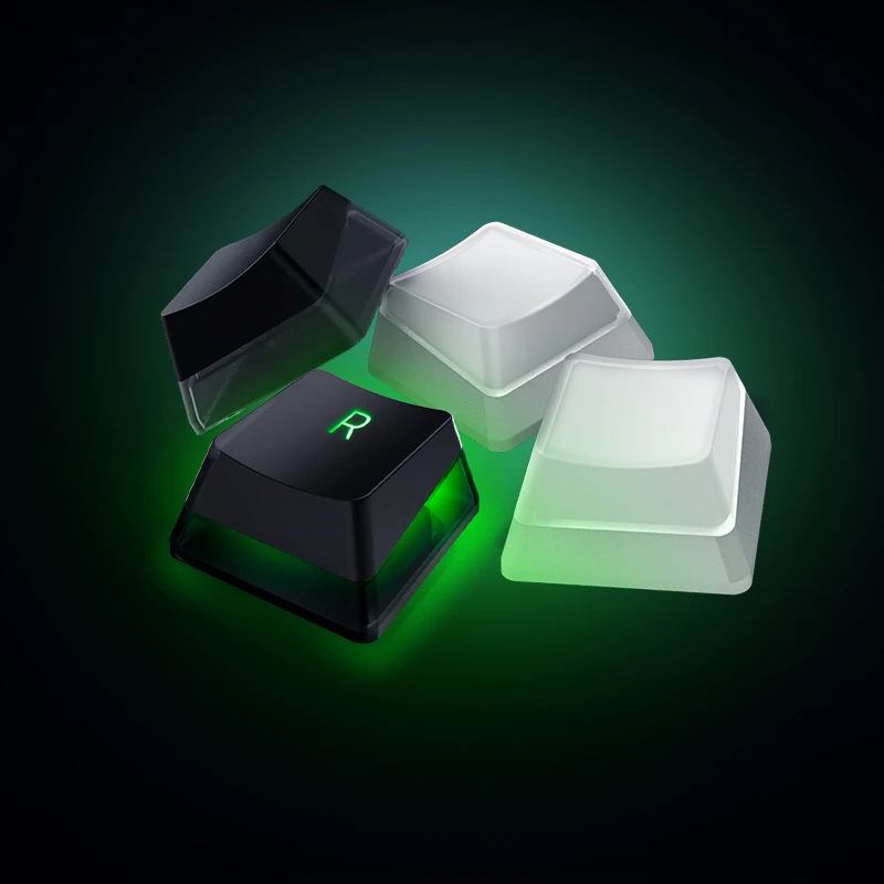Набор для обновления клавиш Razer Phantom уникальный незаметный дизайн прозрачные боковые нижние лазерные легенды Инструменты