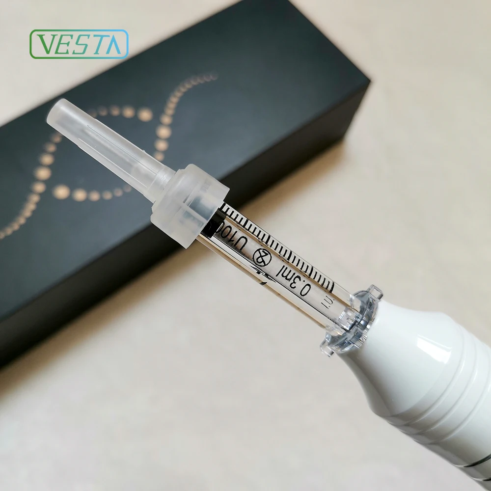 New 0.3ml Lips Plumper Hyalu Pen Pink/white/black/gold color Anti wrinkles Remove Pen