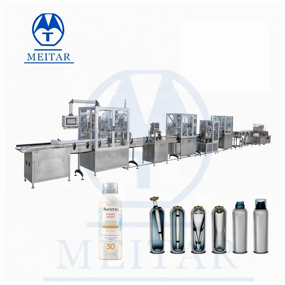 Shaving Foam Filling Machine BOV Aerosol Filling Machine