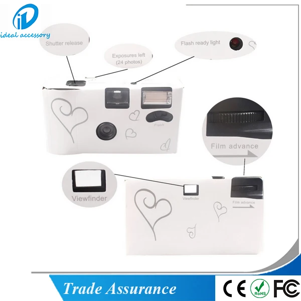35 мм пленка дешевая быстрая оснастка Одноразовая камера с вспышкой