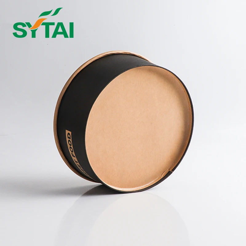 Disposable Eco-friendly Personalized Kraft Paper Salad Bowl