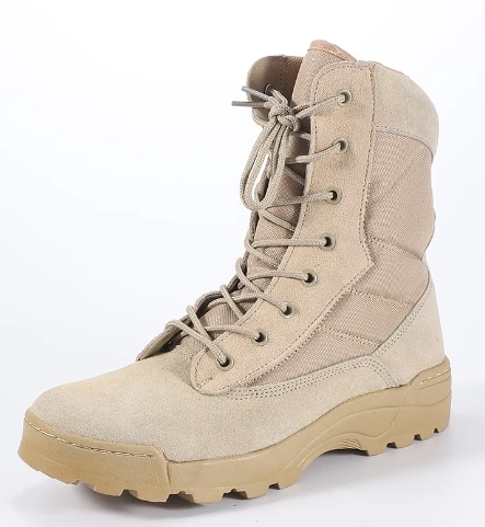 original Belleville coyote color outdoor tactical boots for men real leather steel toe available desert combat boots HSM056