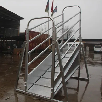 XMI для перевозки крупного рогатого скота Лучшая цена сверхмощный оцинкованный пандус