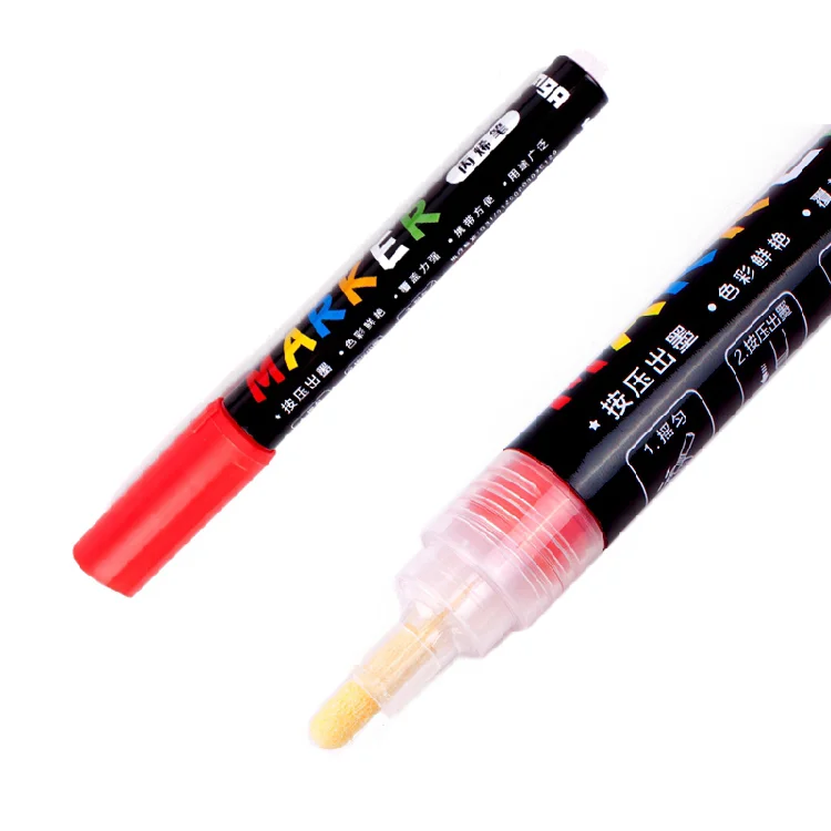 Art Design Non Toxic Red Color Permanent Kids Graffiti Marker For Children