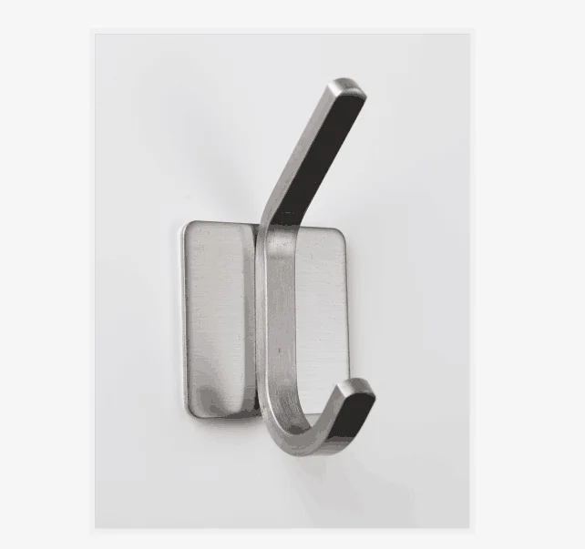 4 pieces /set Stainless Steel self Adhesive Door Hook wall hook