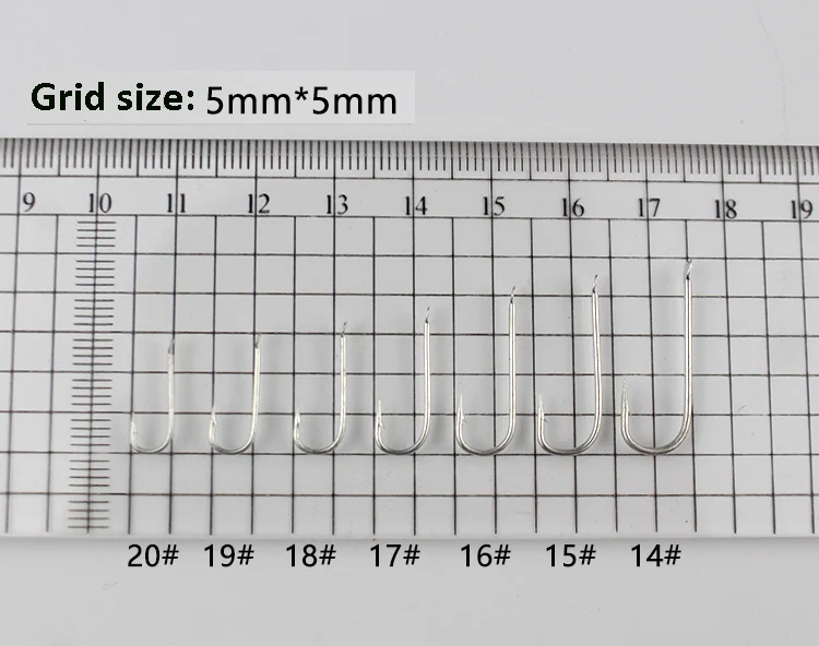 TAIGEK 7# - 20# long shank tinning single carbon steel fishing hook