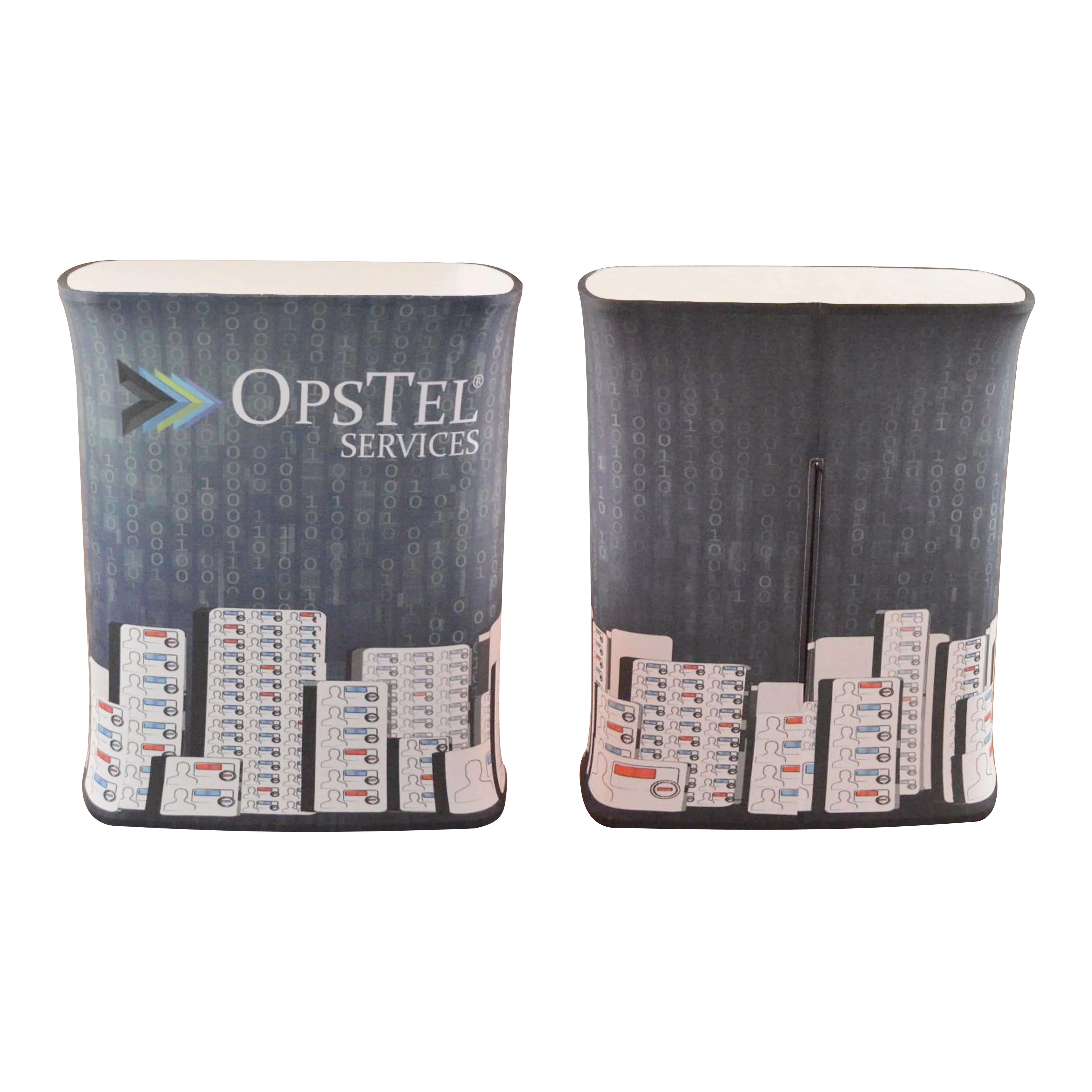 Promotion Rectangle Shape Trade Show Display Counter