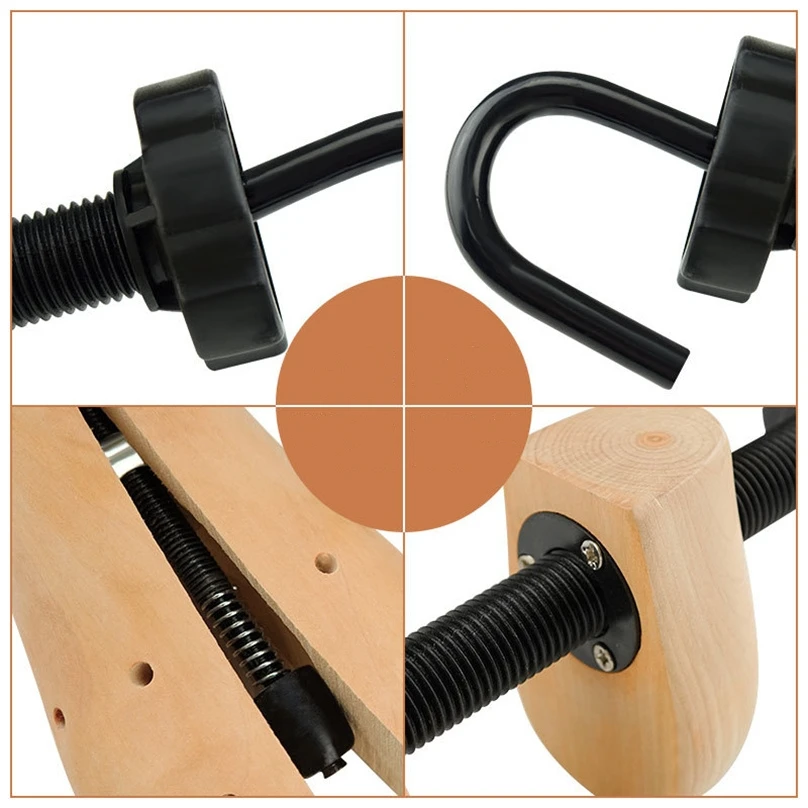 Manufacturer Custom Design Multi-sizes Lotus Wooden Shoe Tree Spring For Leather Shoes