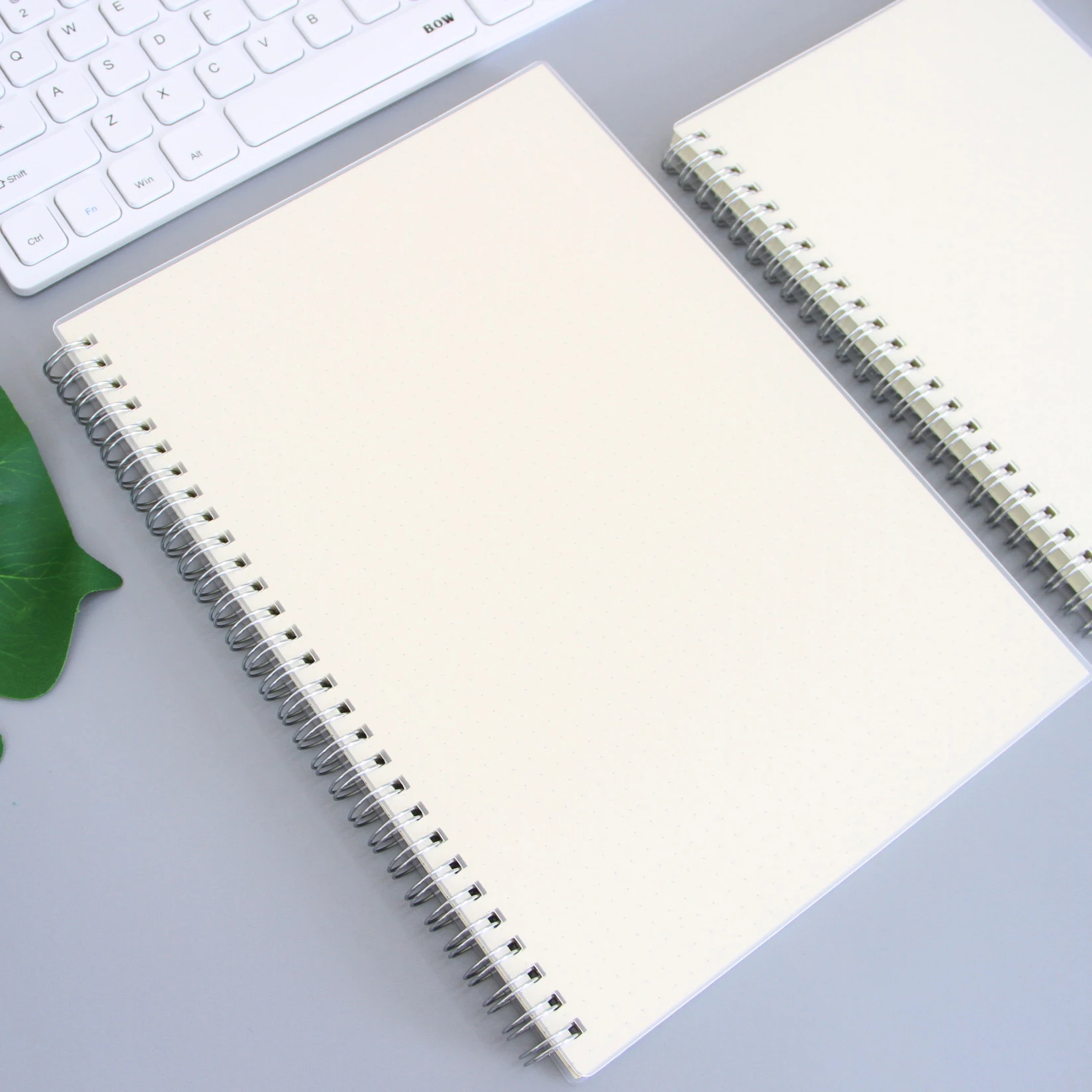 Quality Choice Personalized Spiral Bound Journal Eco Friendly Pp Transparent Coil Notebook for Students