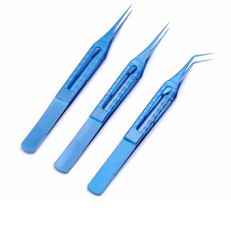 FUE 11.5cm Titanium Alloy Hair Implant Forceps Hair Transplant Tweezers for Hair Transplantation Instruments