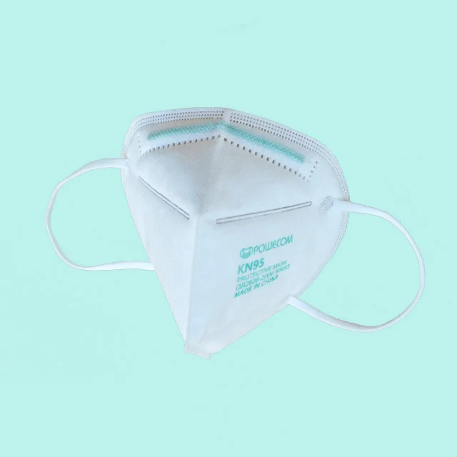  1 POWECOM gb2626-2006 KN95 facemask нетканые лучшие ffp2 ce маска для лица 4ply анти-загрязняющая оптом