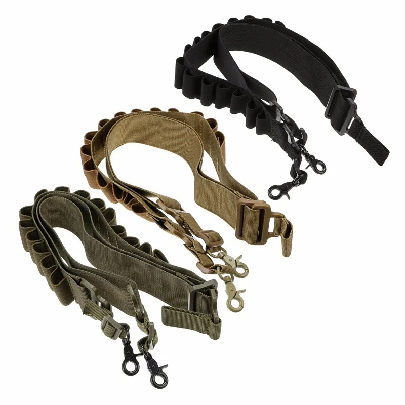 New Style tactical Accessories Gun Sling 15 Shell Ammo Holder Strap Belt
