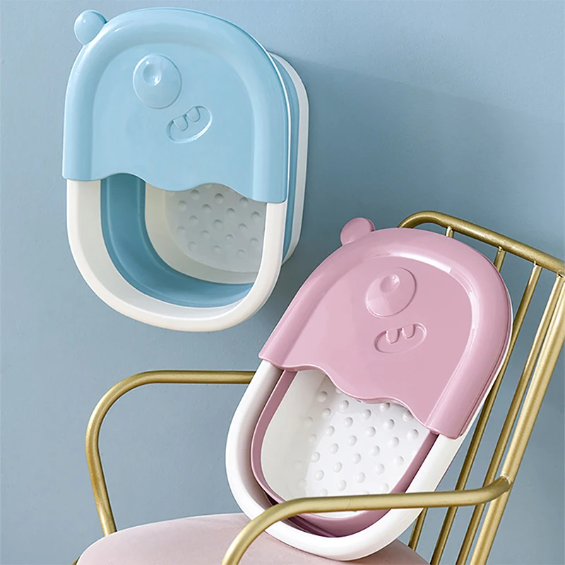 High Quality Foot Bath Basins Household Unisex Foot Spa Tub Scrubber Washing Folding Basin