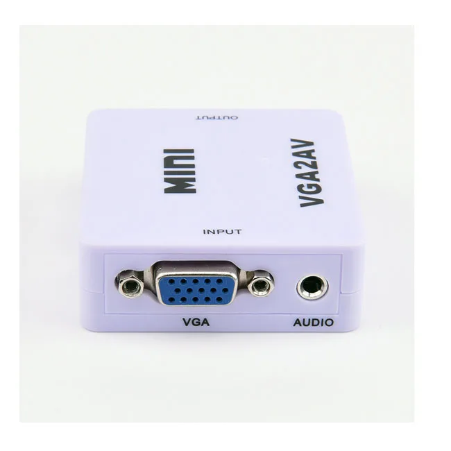 Композитный мини-преобразователь VGA в AV RCA