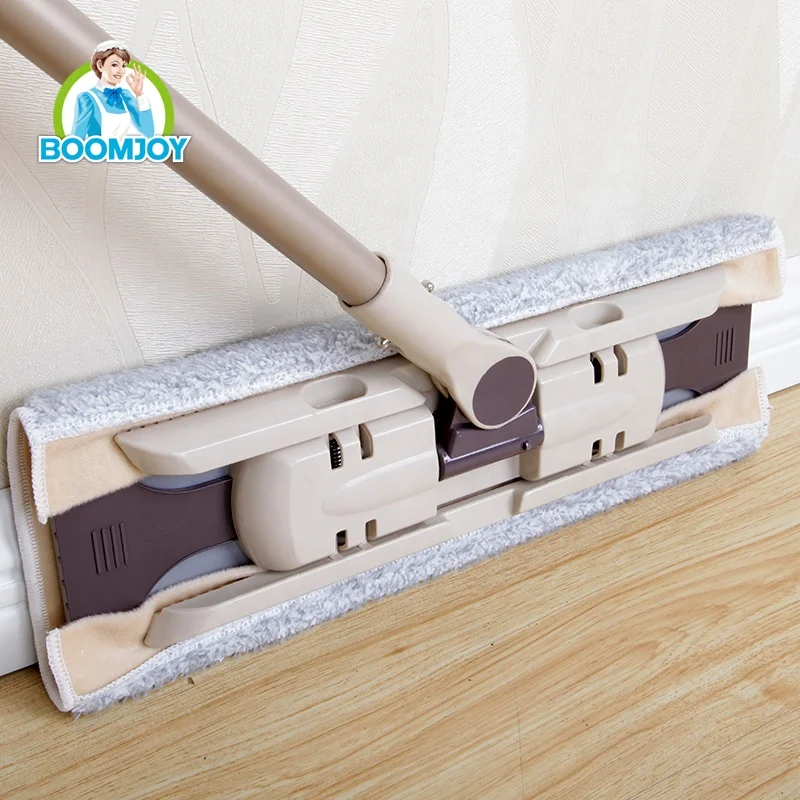 360 Magic Sweeper Floor Mop Starter Kit Professional Mop Telescopic Handle Hardwood Floor Microfiber Clip Flat Mop