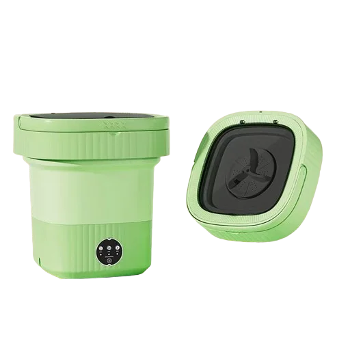 JEWIN Mini Foldable Portable Household Washing Machine with Dryer for 10 Liters Socks Washing