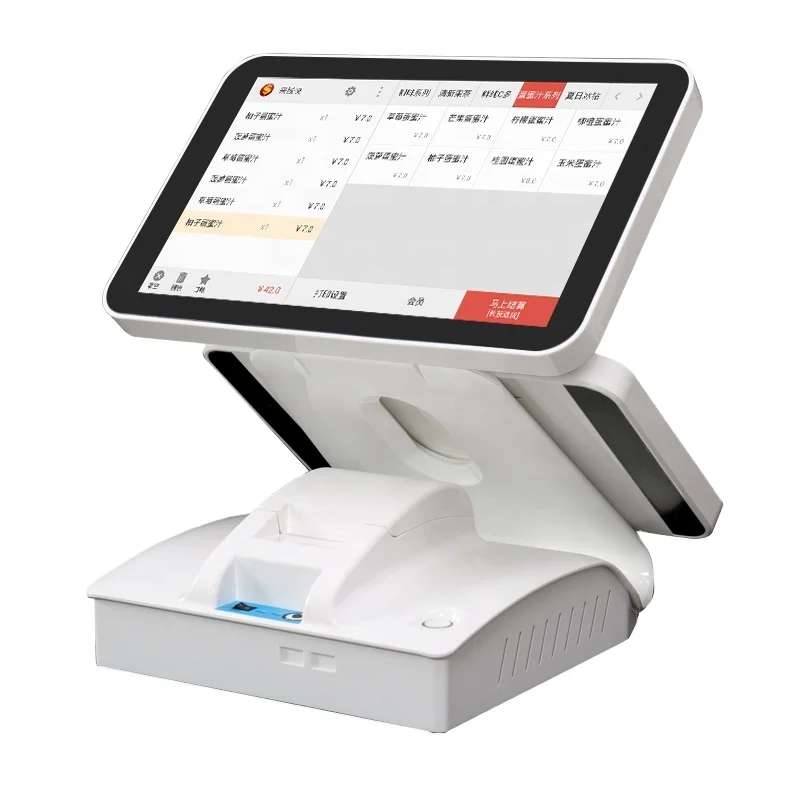 supermarket restaurant  all in one android cash register machine with software free use