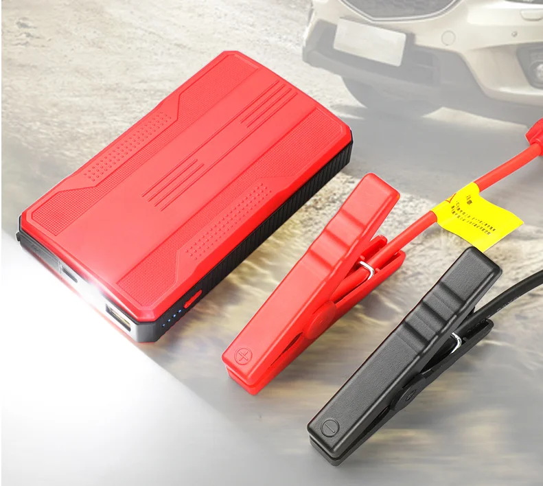in Stock Mini Portable Car Jump Starter 12V Peak Power Bank Automotive Battery Charger Emergency Booster Tools