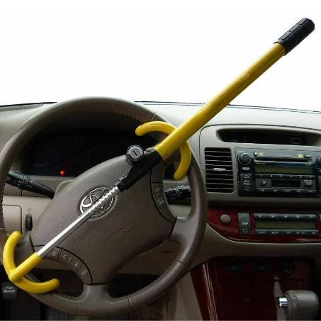 The Club Steering Wheel Lock Car Wheel Lock Anti Theft for Vehicle Truck Van SUV with 2 Keys
