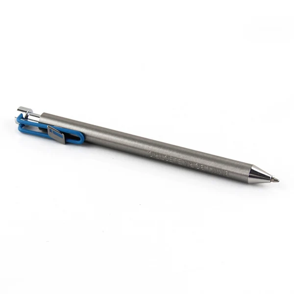 Metal refill pen for leather marking Silver refill pen