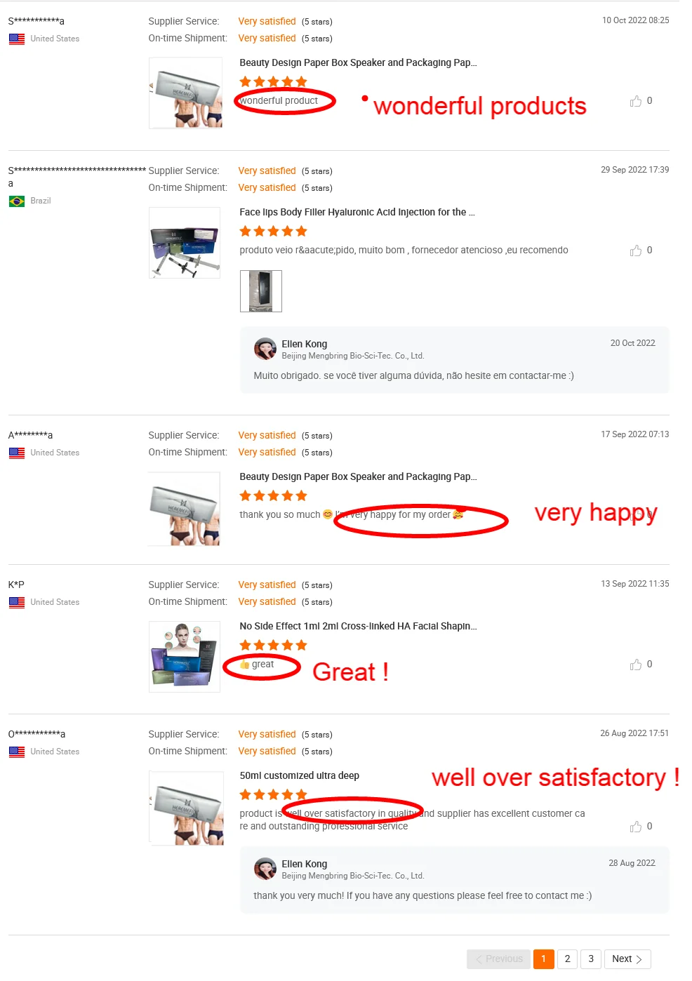 Korea Support To Order Korean Very Large Particles Of Hyaluronic Acid Dermal Fillers Penis Male Genital Filling Enlargement