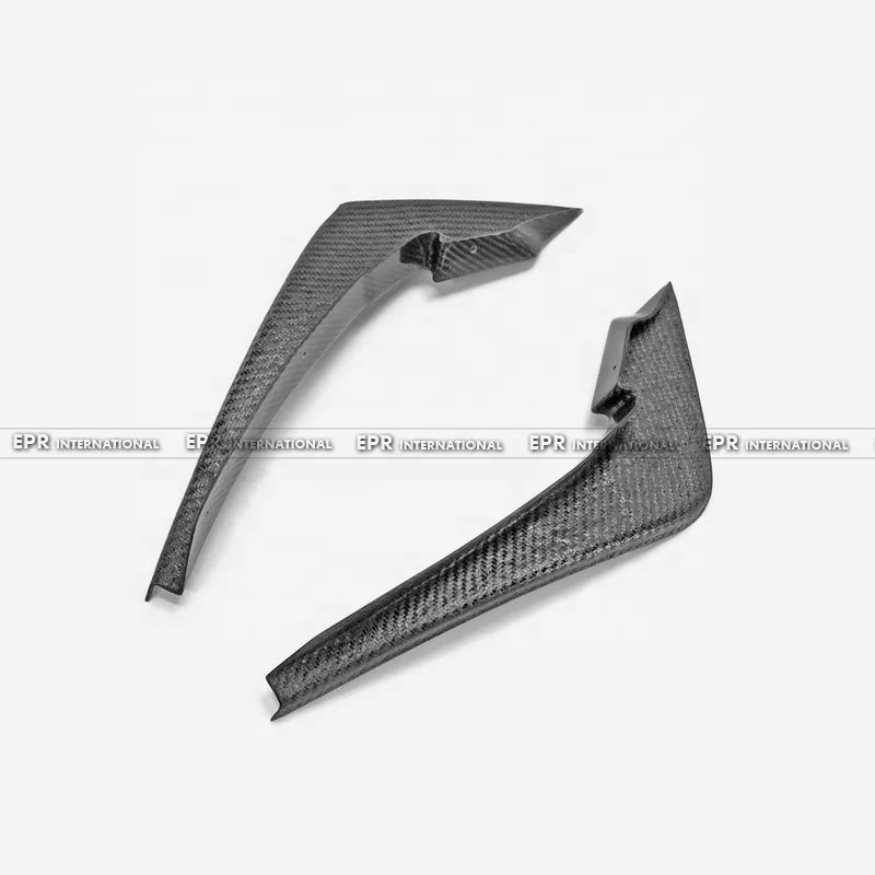 For Nissan MY17 R35 GTR TSVS Type Front Bumper canard GTR35 Carbon Front Bumper  Canard