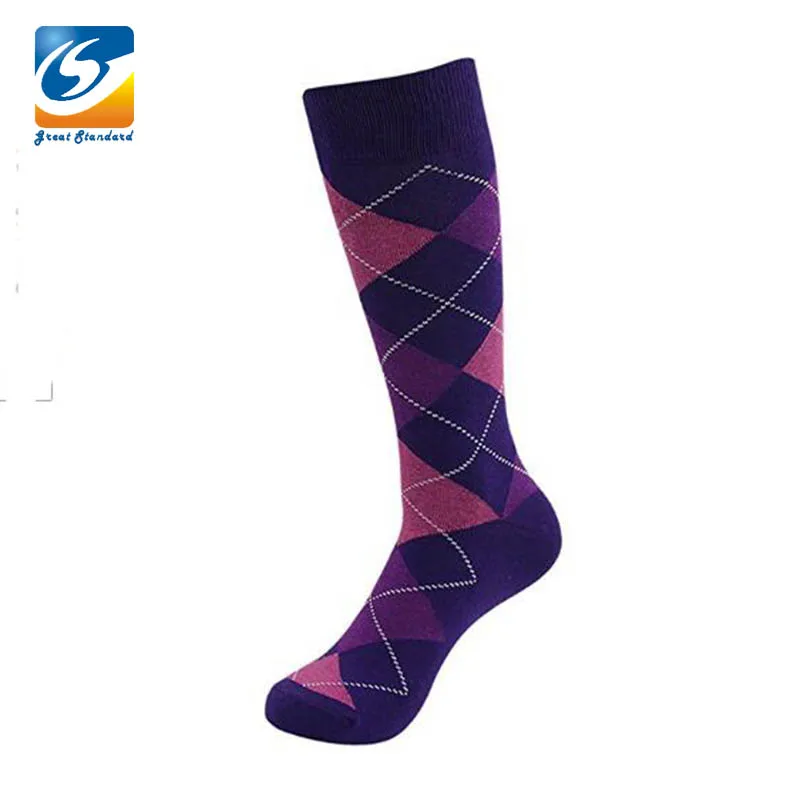 Chaussette Homme до середины икры хлопковые Непарные носки; Длина стопы