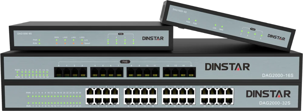 DINSTAR IMS enteriprise call center analog sip voip fxs gateway
