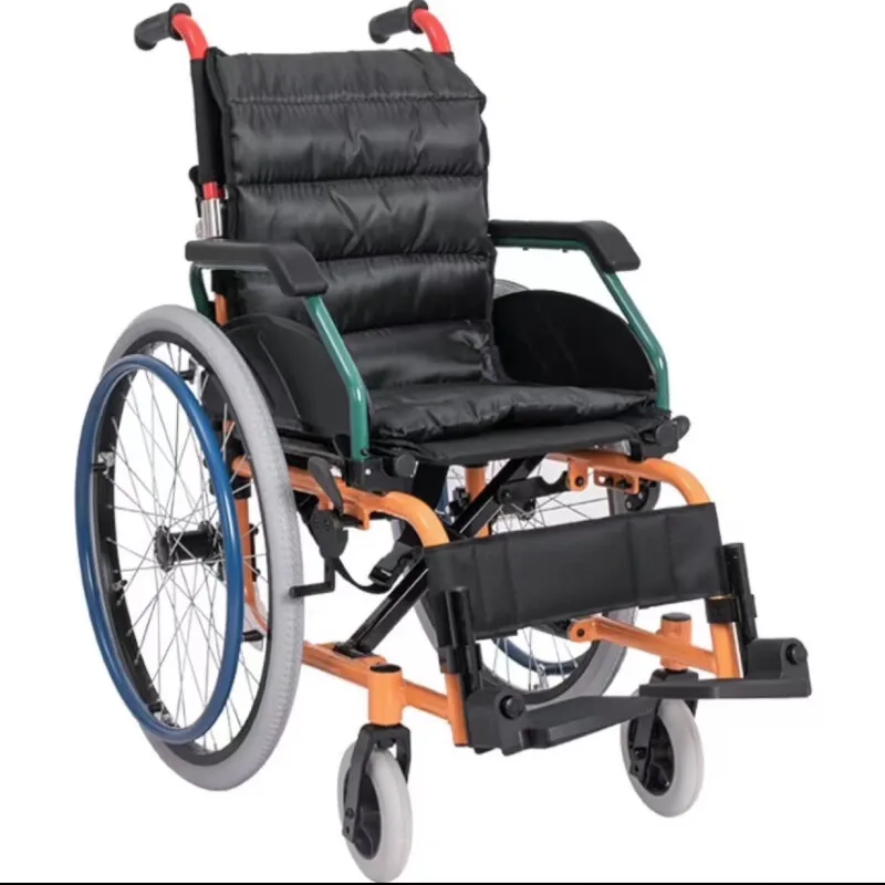 Foshan детская инвалидная коляска ручной легкий складной компактный Домашний медицинский портативный четырехколесный скутер FS980L