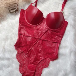 Christmas nighty for honeymoon women 2021 bodysuit sexy underwear lingerie