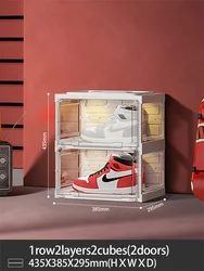 air multi layer shoe rack ANTBOX MAYI BOX kitchen furniture home stackable Led Light