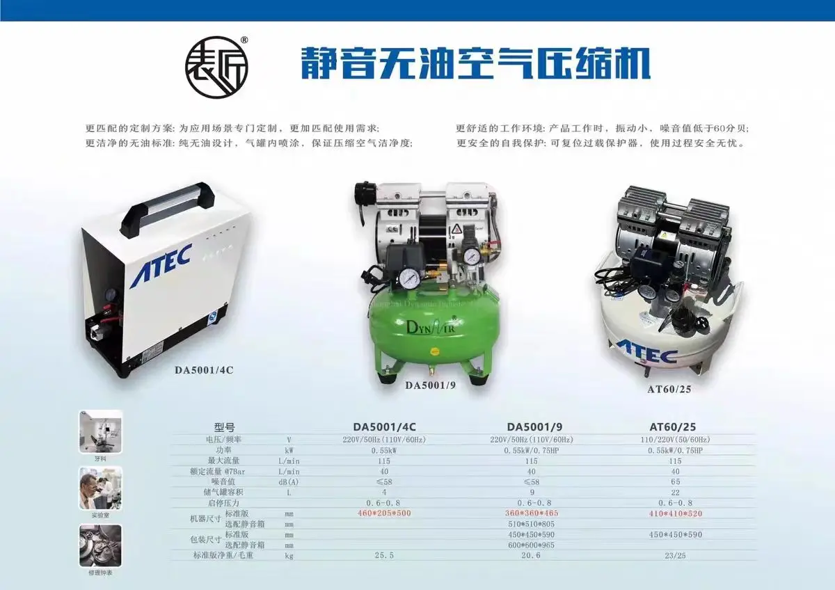 Вакуумная испытательная машина для часов второго поколения включает Инструменты ремонта воздушного компрессора бесшумного насоса