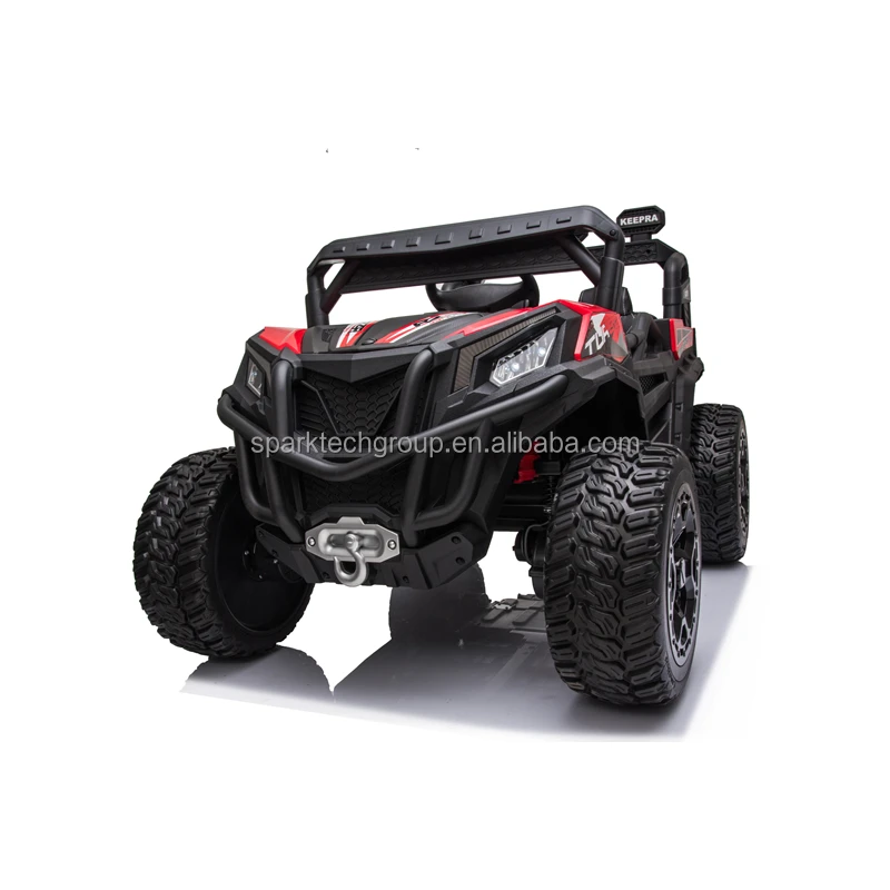 SparkFun Hot Sale New Drivable Remote Control 4x4 Quad Electric For Rideoncar Xxl Kids Ride On Truck Car Utv Buggy W/par