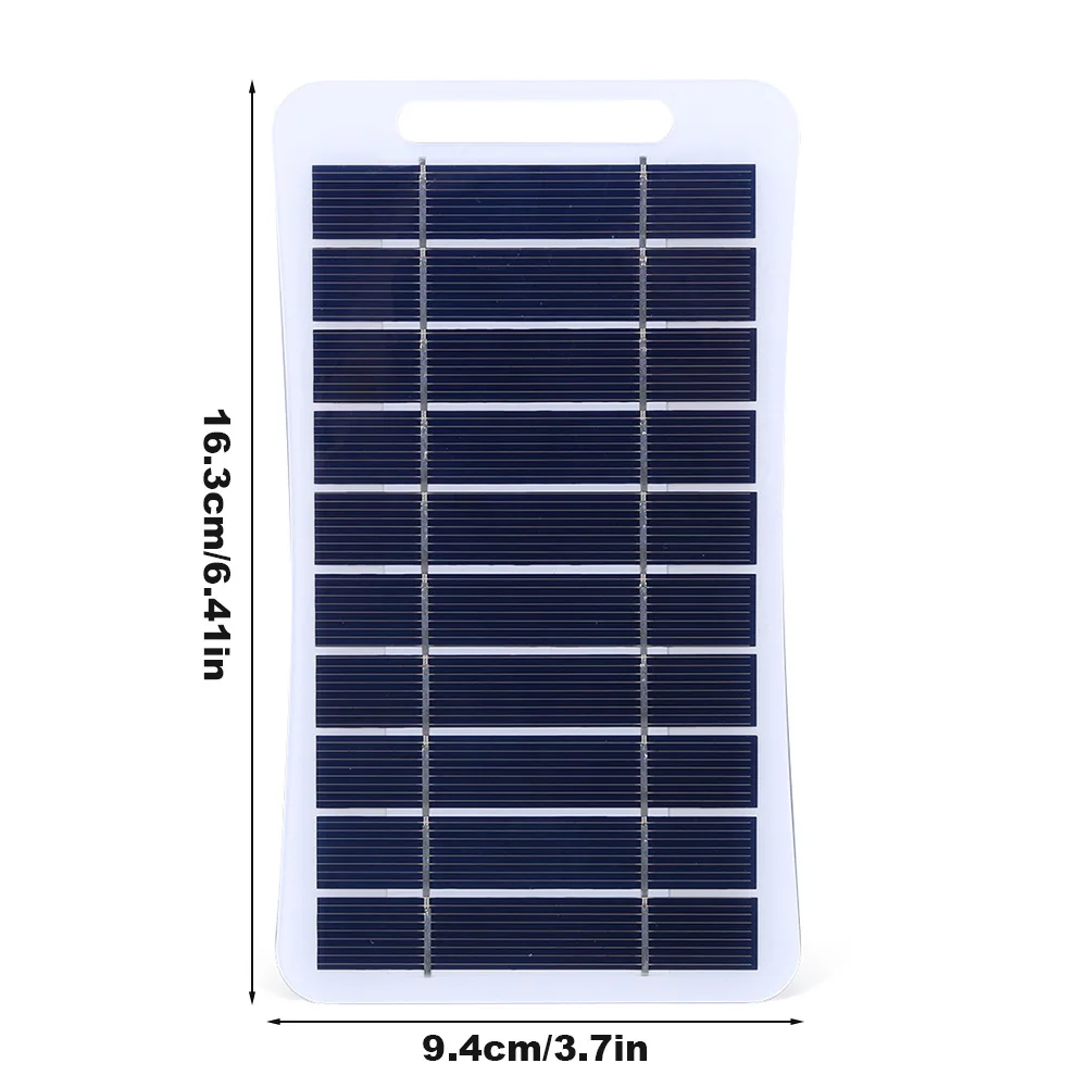 Hot Selling Factory Price Output 5V Outdoor Charger mini 2W Small Portable Solar Panel Charger with usb port For Smartphones