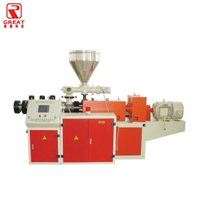 Manufacturer lab twin screwn and barrel extruder machine PVC Plastic Making Lab Extrusion