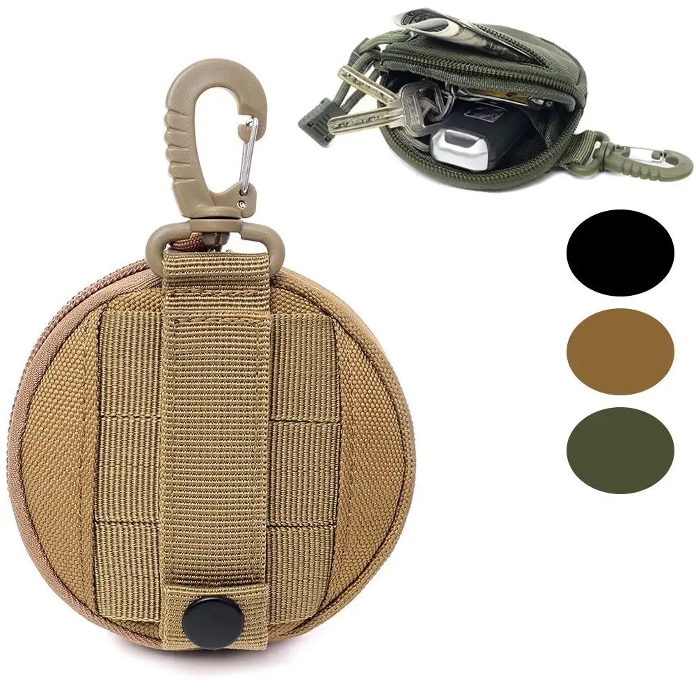 Custom Outdoor Camping Tactical bag Wallet Pocket Accessory Bag Portable Mini Money Coin Pouch Keys Waist Bag