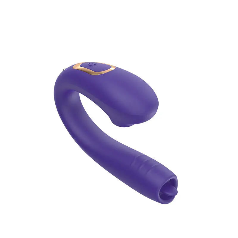 Waterproof Couple Sucking Licking Vibrator Rechargeable Remote Control Clitoral Couple Vibrator With 10 Speeds