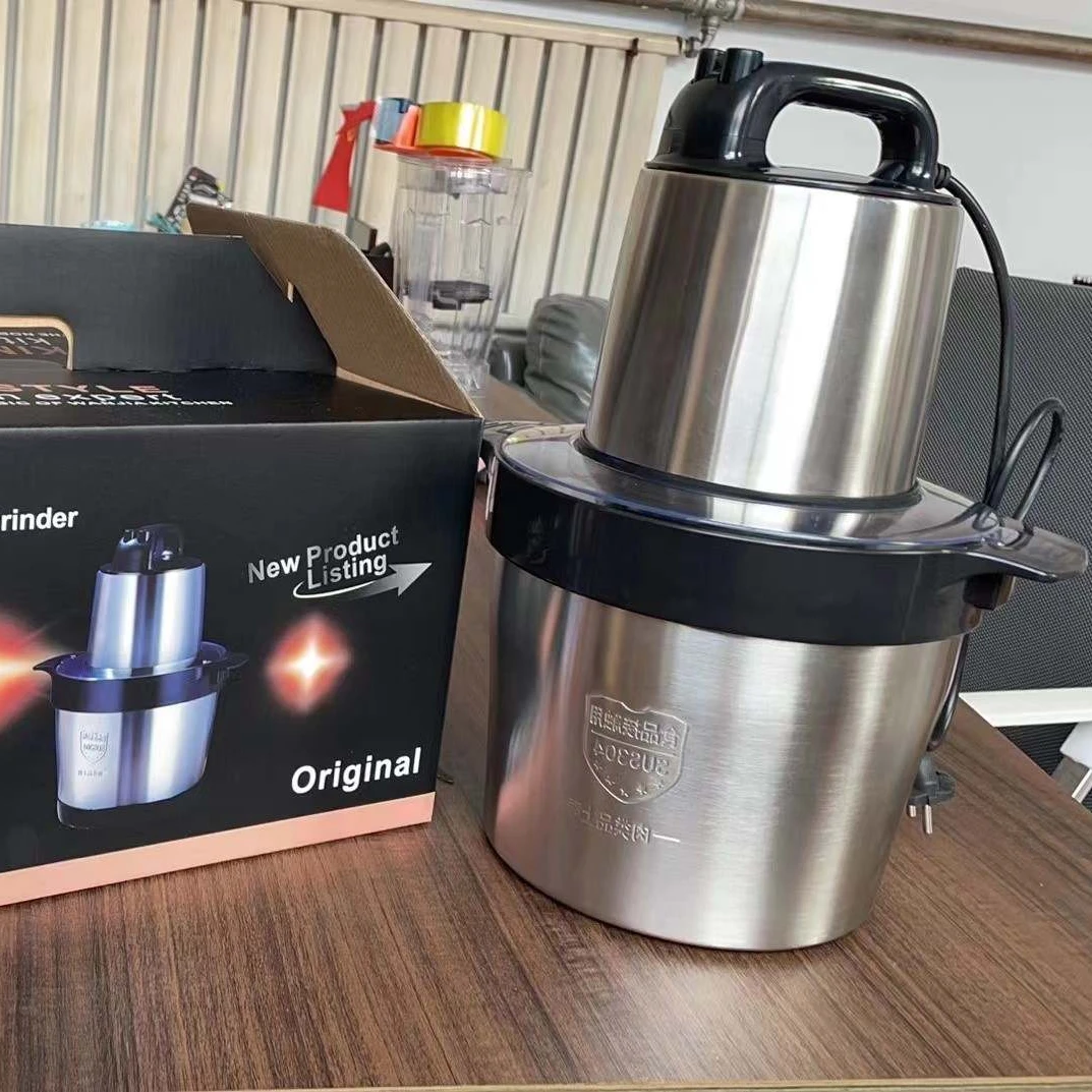 high power national stainless steel manual food meat grinder