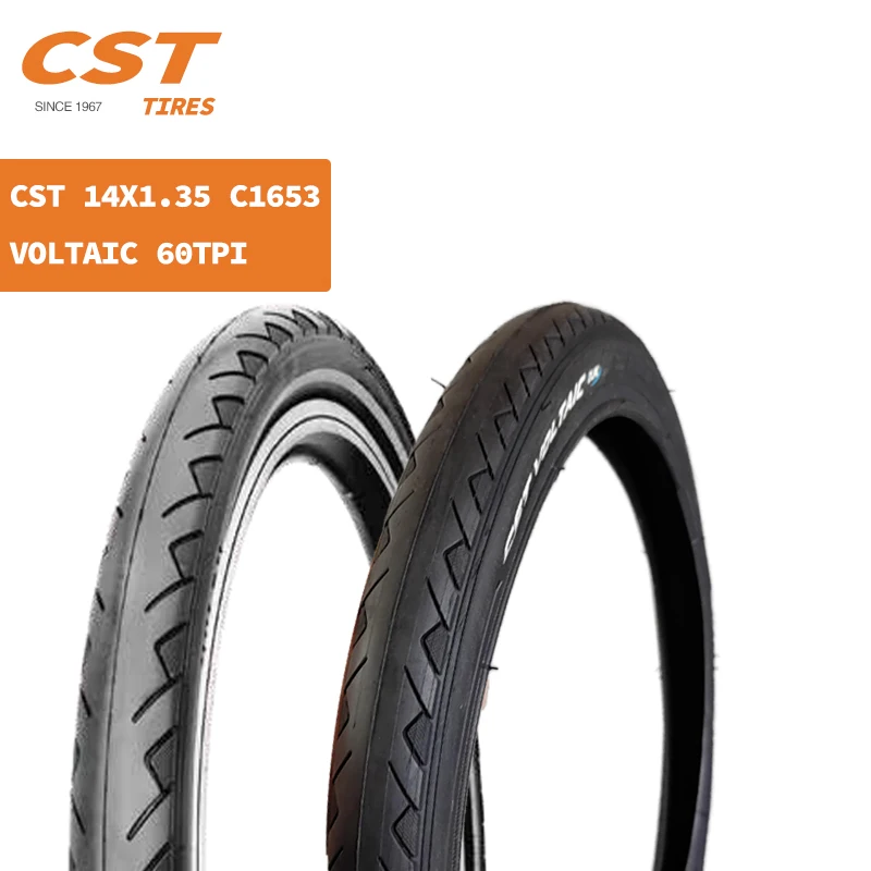 Full size 14 inch C S T tires  14x1.1/1.35/1.5/1.75/1.9/2.125  tires and inner tube for small bicycle folding bicycle