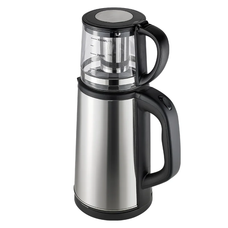 Home Appliances 2.6 L+1.0 L Auto Tea Maker Electric Samovar Stainless Steel Electric Tea kettles