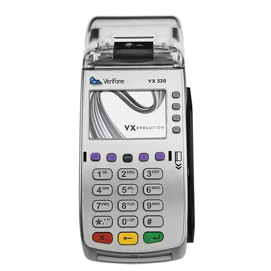 Verifone VX520 мобильный или Кабельный Соединительный P0S терминал дисплей новый оригинальный
