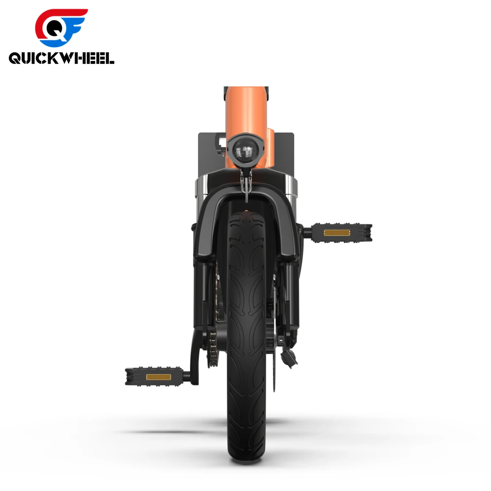 Us Warehouse Cheap Adult 36V 350W Folding Electric Bike /Fat Tire Electric Bicycle Kit/ Moped With Pedal Drop Shipping Ebike