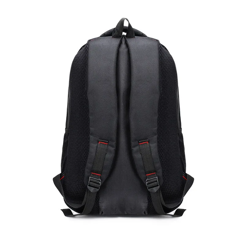 High Quality Anti-Theft Custom Logo Canvas Laptop Backpack Waterproof PC Zipper Outdoor Travel Business Use-Black Available Men